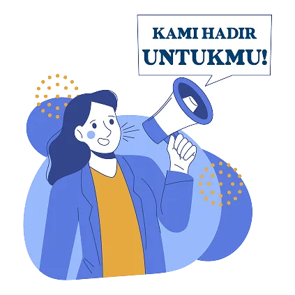 Ilustrasi tim Click N Go siap membantu perjalananmu